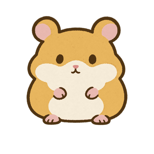 Moru, with round ears and cream-colored cheeks